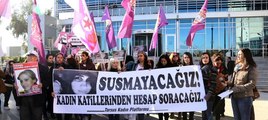 Özgecan davasında kadın derneklerinden protesto