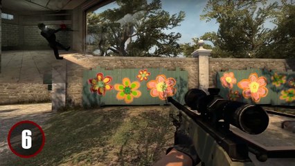 Top 10 Wallbangs on OVERPASS (CS:GO)