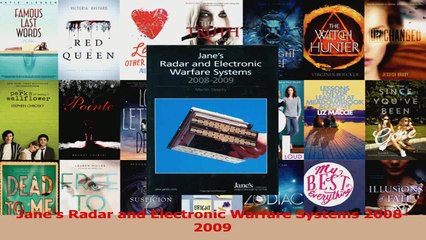 Read  Janes Radar and Electronic Warfare Systems 20082009 Ebook Online