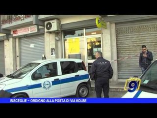BISCEGLIE | Ordigno alla posta di via Kolbe