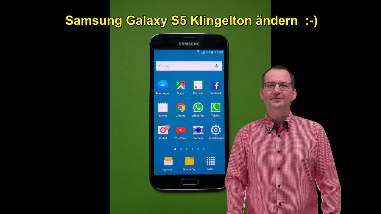 Samsung Galaxy S 5 * Klingelton wechseln