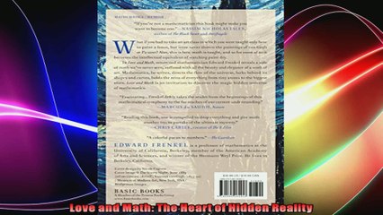 Love and Math The Heart of Hidden Reality