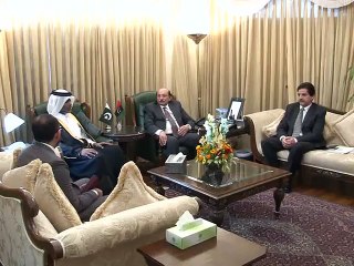 CM Sindh meets on Qatar Counsel General (03-12-2015)