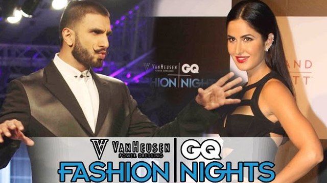 Katrina Kaif, Ranveer Singh, Taapsee Pannu At Van Heusen & GQ Fashion Nite 2015