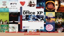 Download  Microsoft Office XP Microsoft Office Specialist Certification Ebook Free