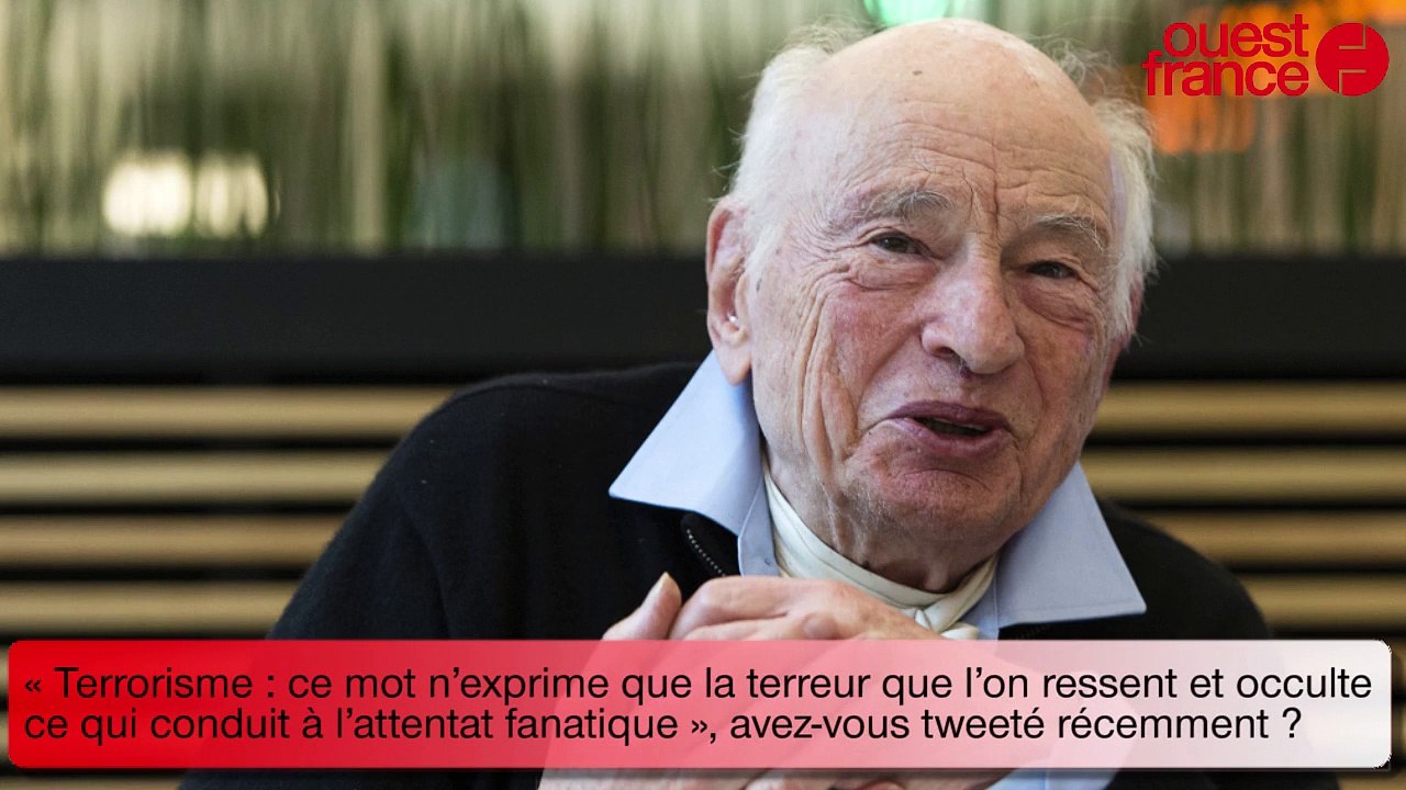 Edgar Morin, invité de dimanche Ouest-France