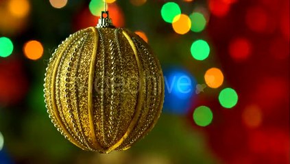 Christmas-and New Year Ball Decoration | Stock Footage - Videohive