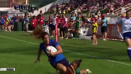 France 7 Féminines domine le Brésil au Dubai Sevens