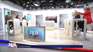 Grand débat du 1er tour des élections régionales en Ile-de-France