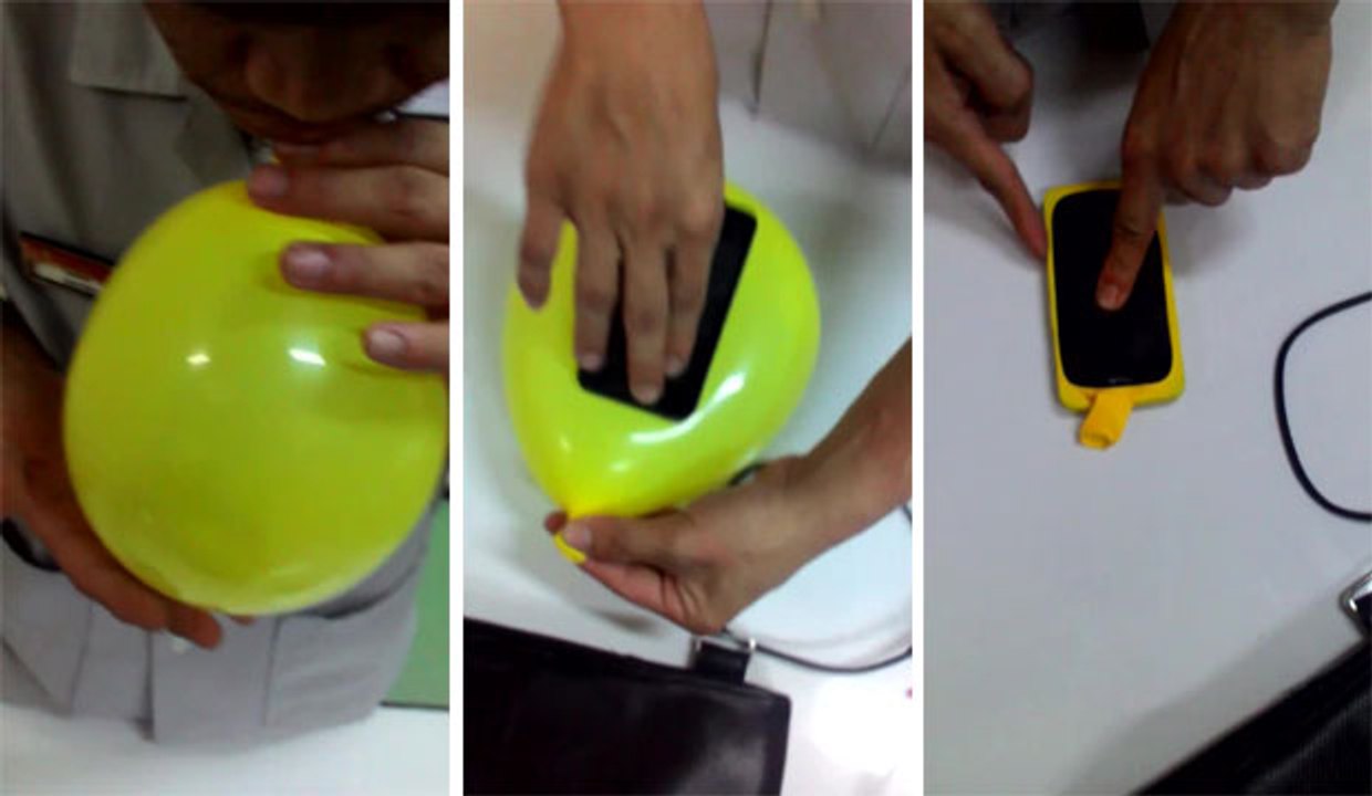 Comment faire une coque originale pour votre IPhone avec...un ballon !