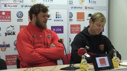 Avant-match Toulon-Agen - TOP14 J10