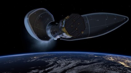 LISA Pathfinder launch animation