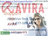 Avira Antivirus Tech Support Number 1-877-523-3678