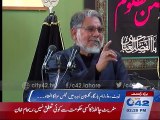 Maulana Zafar Naqvi explaining about difficulties of Ahlebait