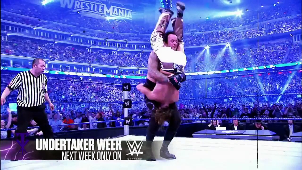 Undertaker Week - next week on WWE Network