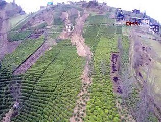 Rize’de bir köy kayıyor!