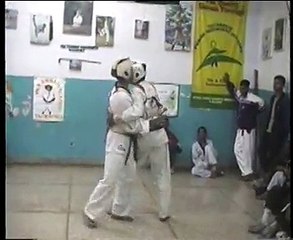 adil bin talat pakistan taekwondo champion vs jaffar hussain 2004