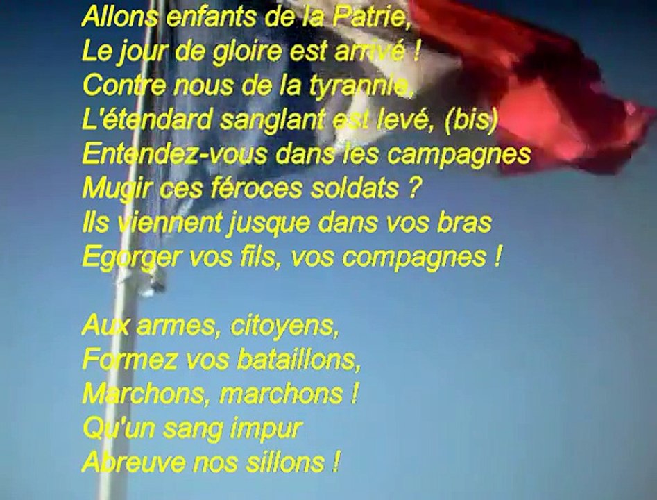 La Marseillaise : hommage national aux victimes des attentats