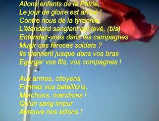 La Marseillaise : hommage national aux victimes des attentats