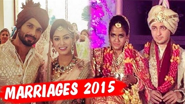 Biggest Bollywood WEDDING Of 2015 | Shahid-Mira, Arpita-Aayush