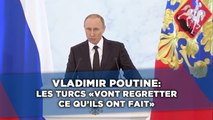 Chasseur russe abattu: Les Turcs «vont regretter ce qu’ils ont fait», Poutine