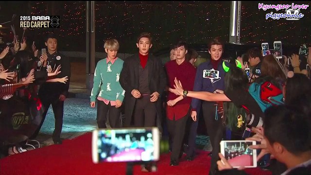 [ENG] 151202 EXO MAMA 2015 - Red Carpet + Best Asian Style Award