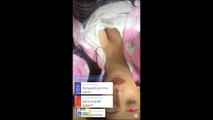 Gamze Hasta Hasta Periscope Da Meme Keyfs Yayını Yaparken  Video