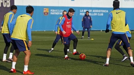 FC Barcelona training: Recovery session after victory; Valencia up next