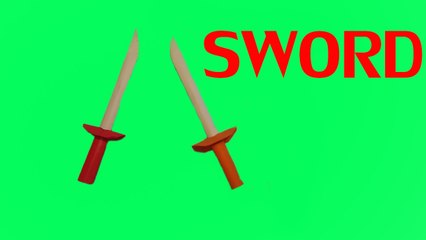 How to make a Paper Sword - Easy Tutorial