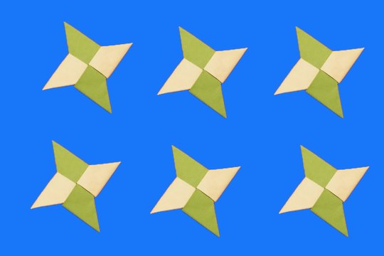 How To Make A Paper Ninja Star EASY Tutorial - Origami Star