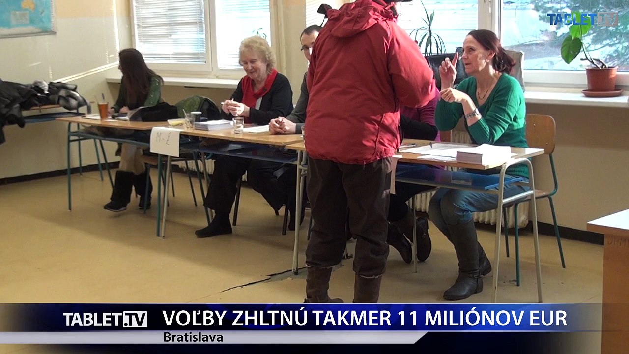 Parlamentné voľby 2016 vyjdú štát na 10,7 milióna eur