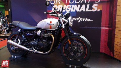 2016 Triumph Thruxton Salon de la Moto à Paris
