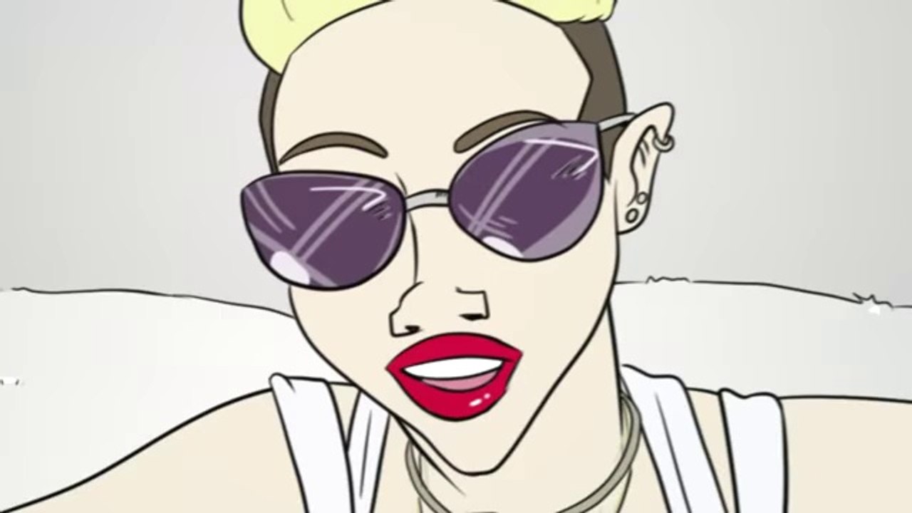 Miley Cyrus - WE CAN'T STOP [Official Video] PARODIE ANIMATION (deutsch)