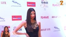 Hero 2015 Movie Hot Actress Athiya Shetty sizzle at Filmfare Glamour and Style Awards 2015