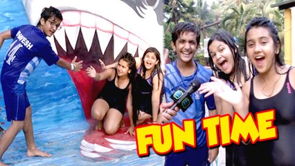 (Video) Roshni Walia, Saloni & Bhavesh Have Fun At Water Kingdom