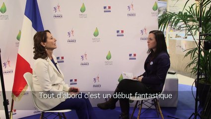 COP 21 Extrait: Ségolène Royal sur Bloomberg TV