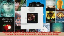 Read  National Gallery Catalogues The SixteenthCentury Italian Paintings Volume II Venice Ebook Online