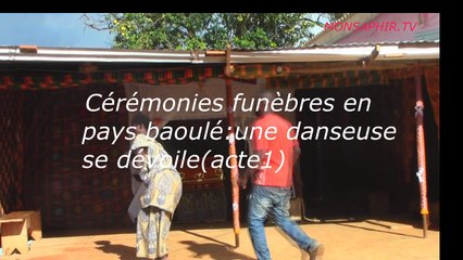 à la découverte d'une danseuse lors des funerailles en pays baoulé 1.avi
