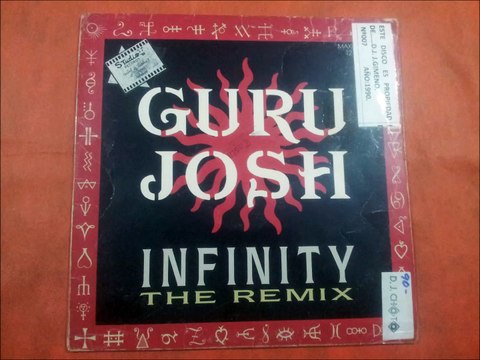 GURU JOSH.(INFINITY.(SANE REMIX.)(12''.)(1990.)