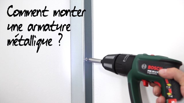 Comment monter une armature métallique ?