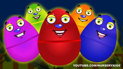 The Finger family Surprise Eggs For Kids - By Nursery Kids