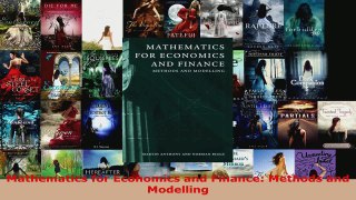 Read  Mathematics for Economics and Finance Methods and Modelling Ebook Free