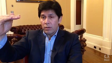 Senate leader Kevin de León on clean-energy policy