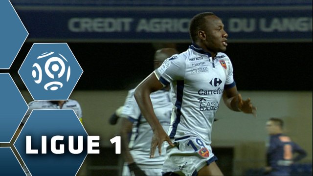 But Jacques ZOUA (45ème +3) / Montpellier Hérault SC - GFC Ajaccio - (0-2) - (MHSC-GFCA) / 2015-16