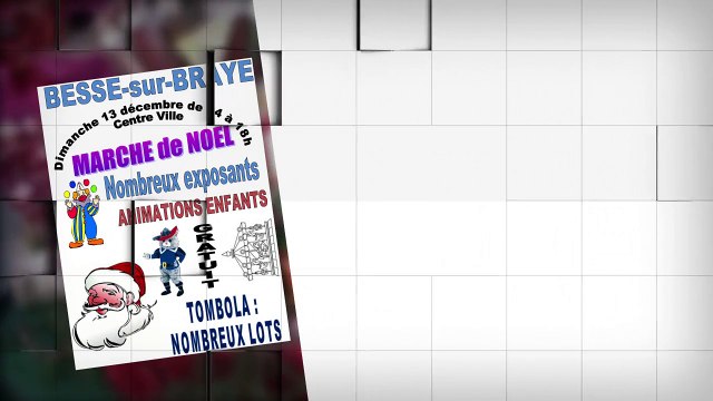 Marche de noël 2015 Bessé sur Braye
