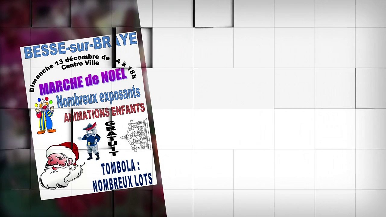 Marche de noël 2015 Bessé sur Braye