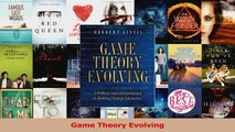 Read  Game Theory Evolving Ebook Free