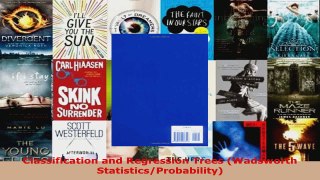 Download  Classification and Regression Trees Wadsworth StatisticsProbability Ebook Online