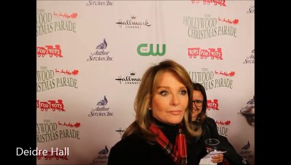 Daytime TV Examiner Interview: Deidre Hall of Days of our Lives at the 2015 Hollywood Christmas  Parade