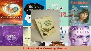 Read  Portrait of a Country Garden Ebook Free